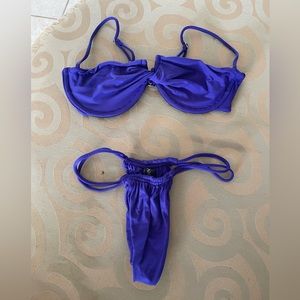 Indah purple xs bikini bottoms